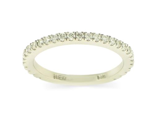 Ring- 14K White Gold Diamond Ring - Gaines Jewelers