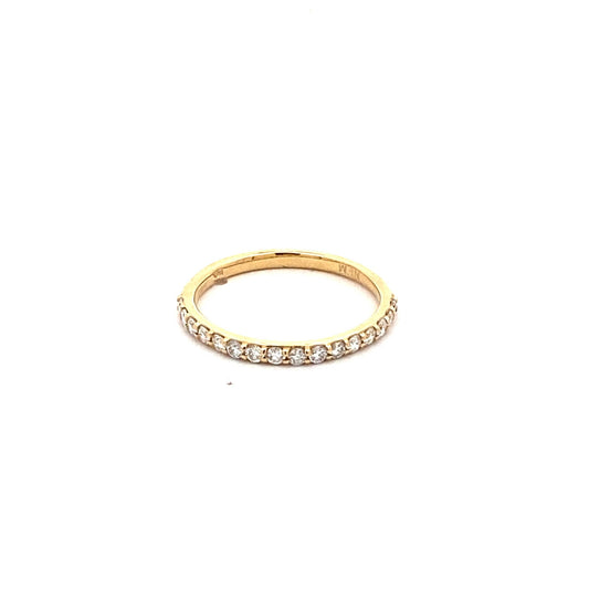 Ring diamond anniversary 14=.40ct 14kt yellow gold - Gaines Jewelers
