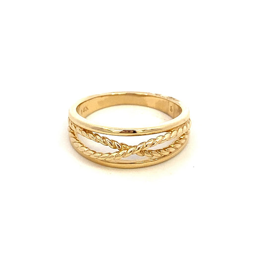 ring- rope crossover - Gaines Jewelers