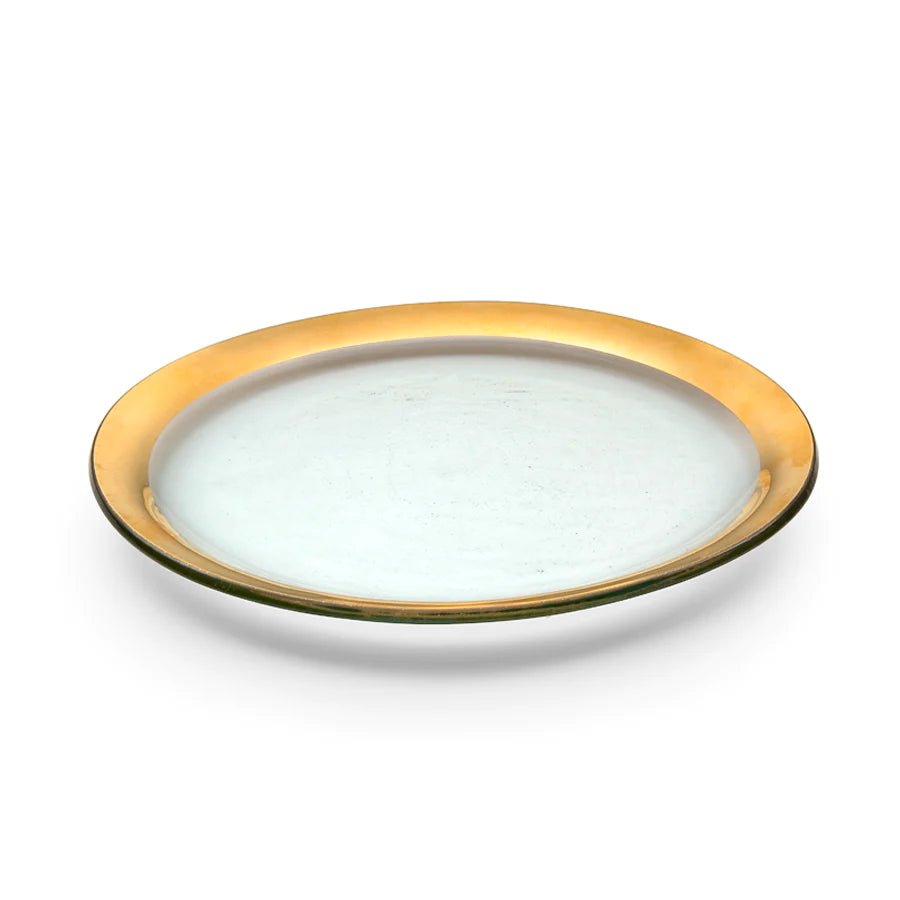 Roman Antique Dinner Plate - Gold - Gaines Jewelers