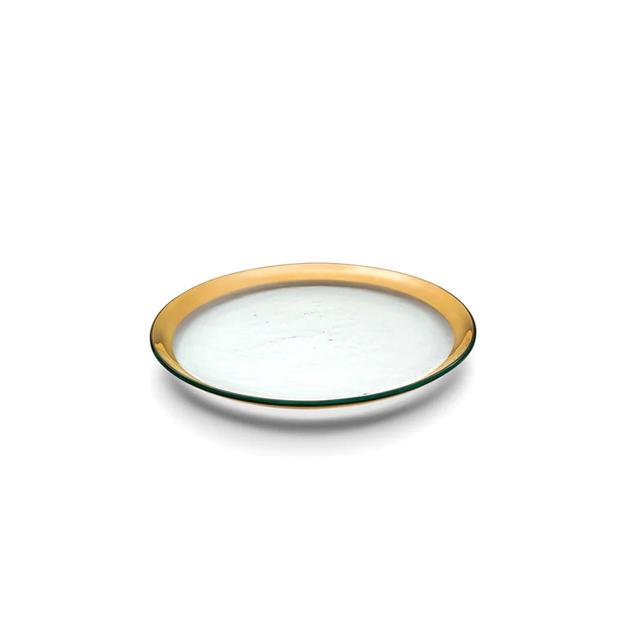 Roman Antique Salad Plate - Gold - Gaines Jewelers