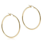 Round Gold 2" Hoop - Gaines Jewelers