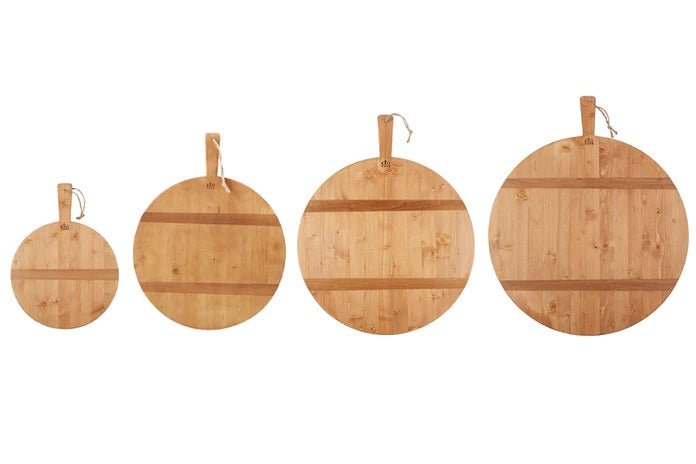 Round Pine Charcuterie Board Medium - Gaines Jewelers