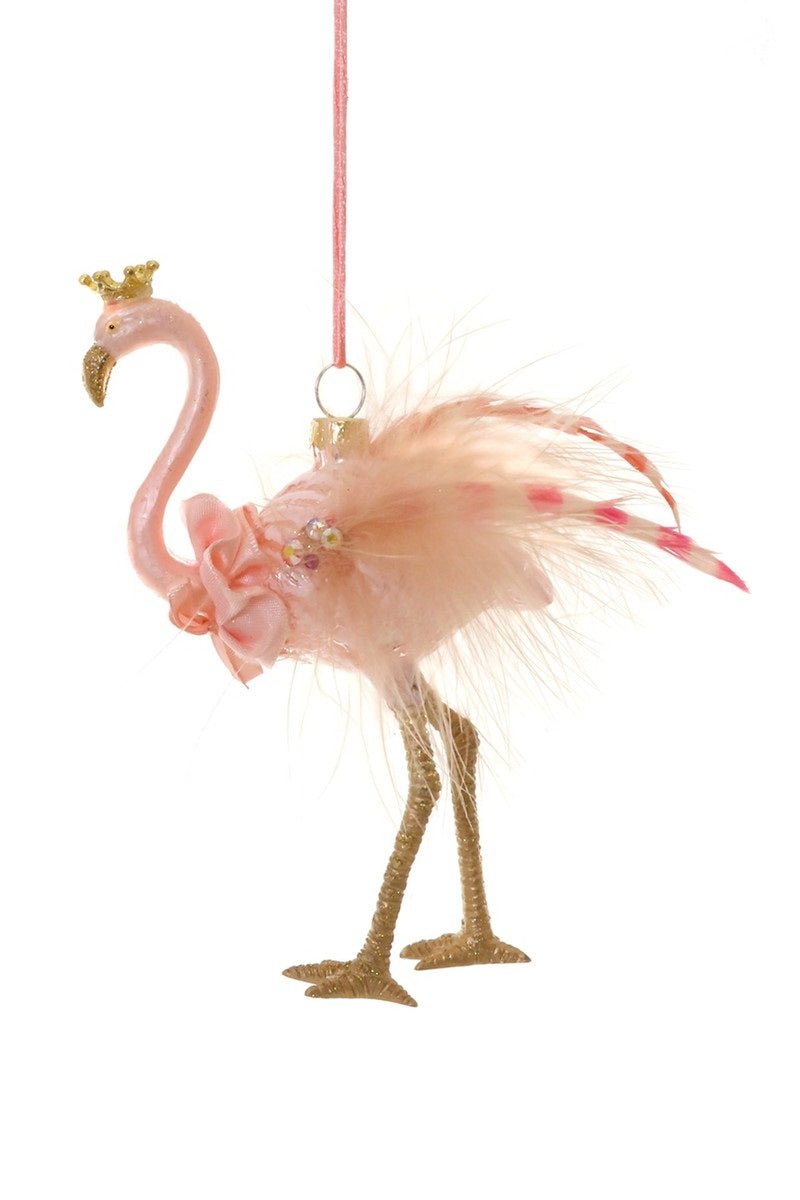 Royal Flamingo Ornament - Gaines Jewelers