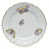 Royal Garden Butterflies Bread & Butter Plate - Herend - Gaines Jewelers