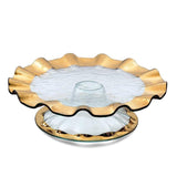 Ruffle Pedestal Cake Plate - Gaines Jewelers