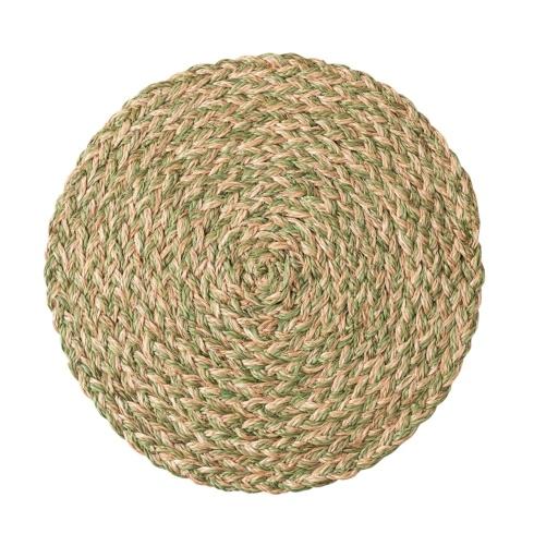Sage Woven Straw Placemat - Gaines Jewelers