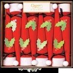 Santa Hat Christmas Cone Crackers - Gaines Jewelers