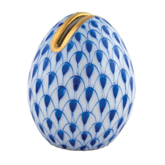 Sapphire Egg Place Card holder - Gaines Jewelers
