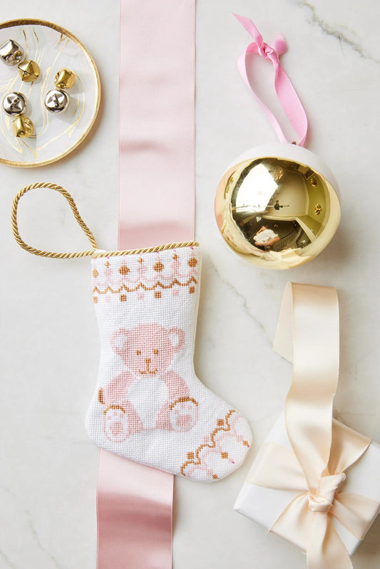 Shuler Studio- Bear-y Christmas in Pink - Gaines Jewelers