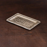 SIERRA MODERN Croc Luxe Bath Small Tray Gold - Gaines Jewelers