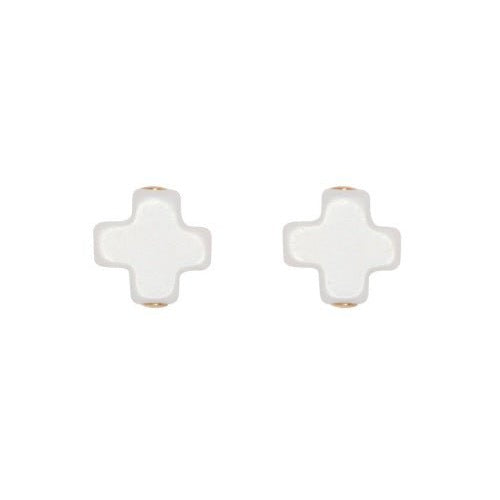 Signature Cross Stud - Gaines Jewelers