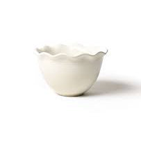Signature White 9in Ruffle Bowl - Gaines Jewelers