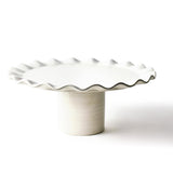 Signature White Ruffle 14in Cake Stand - Gaines Jewelers