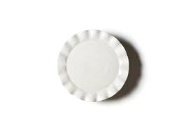 Signature White Ruffle Dinner Plate - Gaines Jewelers