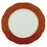 * Silk Ribbon Pumpkin Service Plate - Herend - Gaines Jewelers