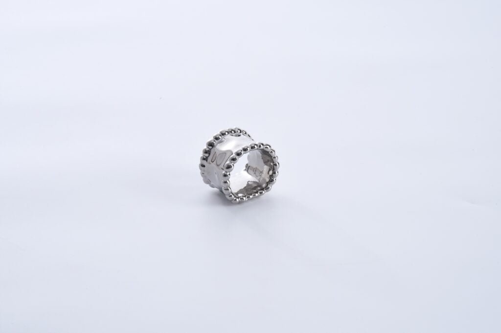 Silver Set/4 Napkin Ring-Verona - Gaines Jewelers