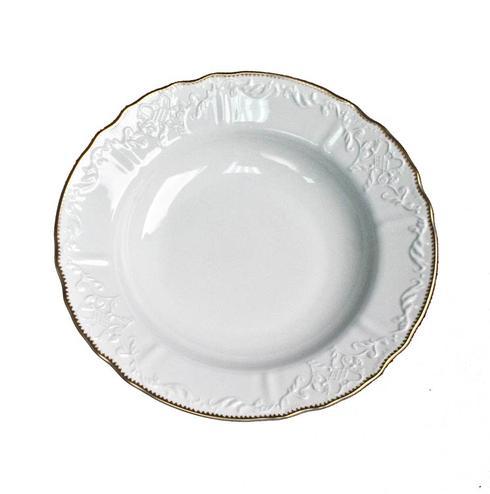 Simply Anna Gold Pasta Plate - Gaines Jewelers