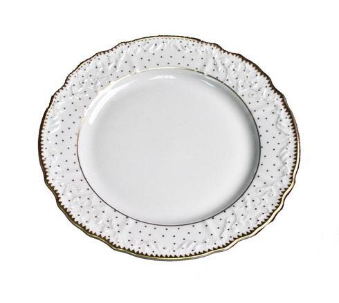 Simply Anna Polka Gold Salad Plate - Gaines Jewelers