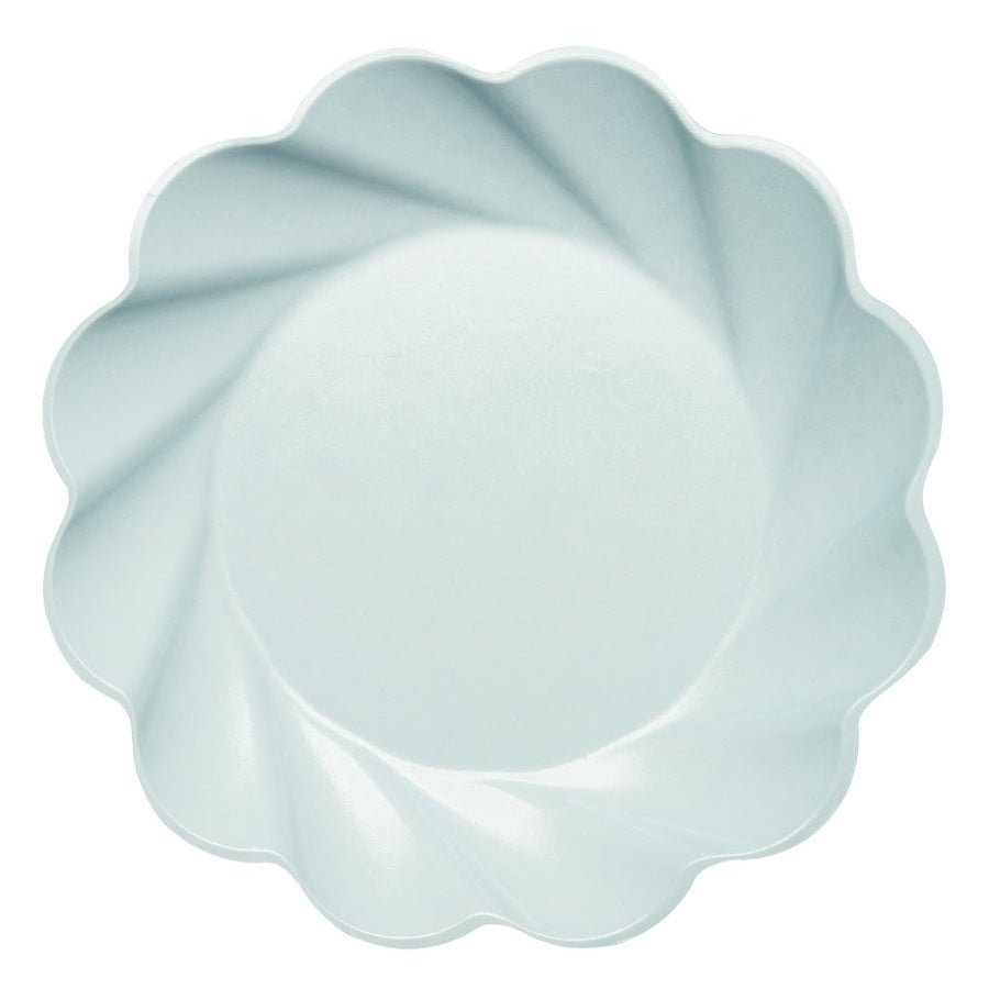 Simply Eco Compostable Dinner Plate Sky Blue/8pk - Gaines Jewelers