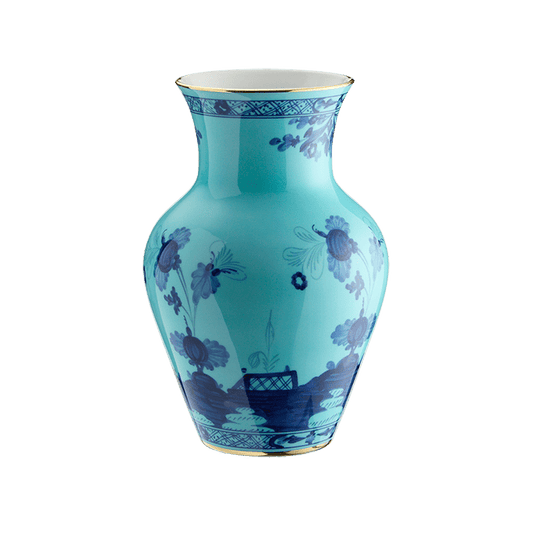 Small Iris Ming Vase Oriente Italiano - Gaines Jewelers