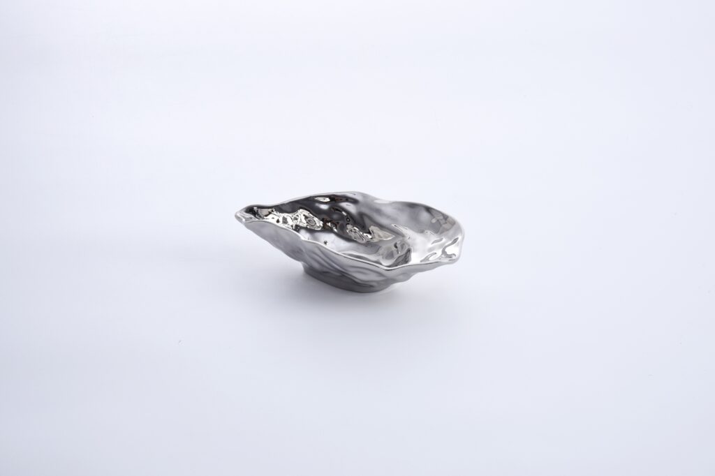 Small Oyster Bowl Silver- Pampa Bay - Gaines Jewelers