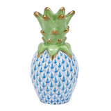 SMALL PINEAPPLE FIGURINE - BLUE - Gaines Jewelers