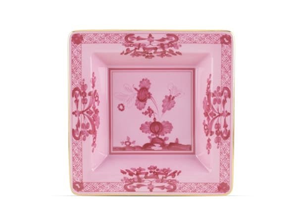 Small Square Change Tray Porpora Oriente Italiano - Gaines Jewelers