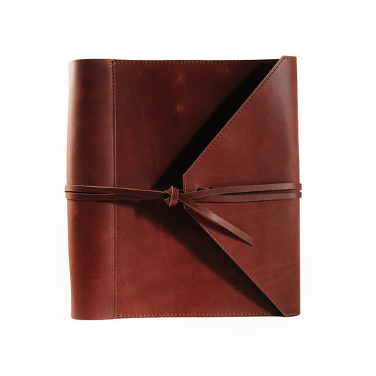 Soft Leather Binder with Flap - 8.5" x 11" - Gaines Jewelers