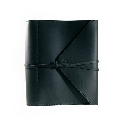 Soft Leather Binder with Flap - 8.5" x 11" - Gaines Jewelers