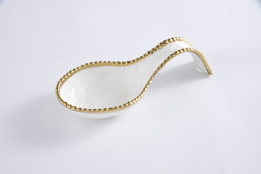 Spoon Rest-Golden Salerno - Gaines Jewelers