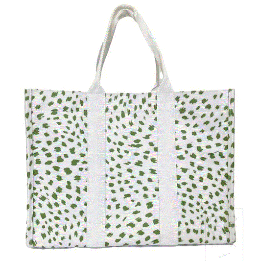 Spot On! Large Tote Spot Green - Gaines Jewelers