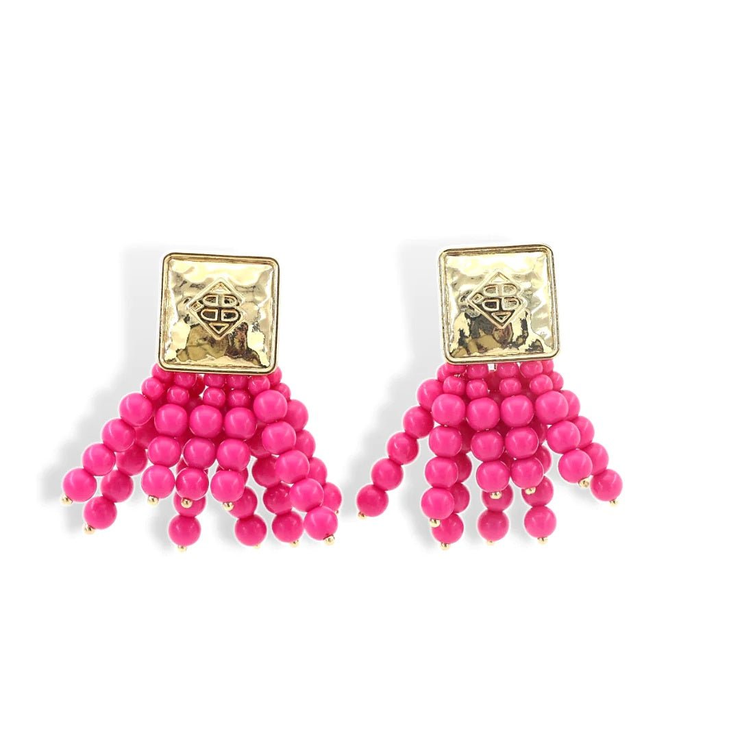 Square Icon Beaded Earrings - Gaines Jewelers