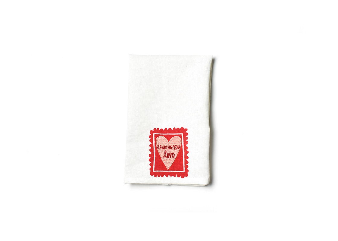 Stamp of Love Small Hand Towel - Gaines Jewelers
