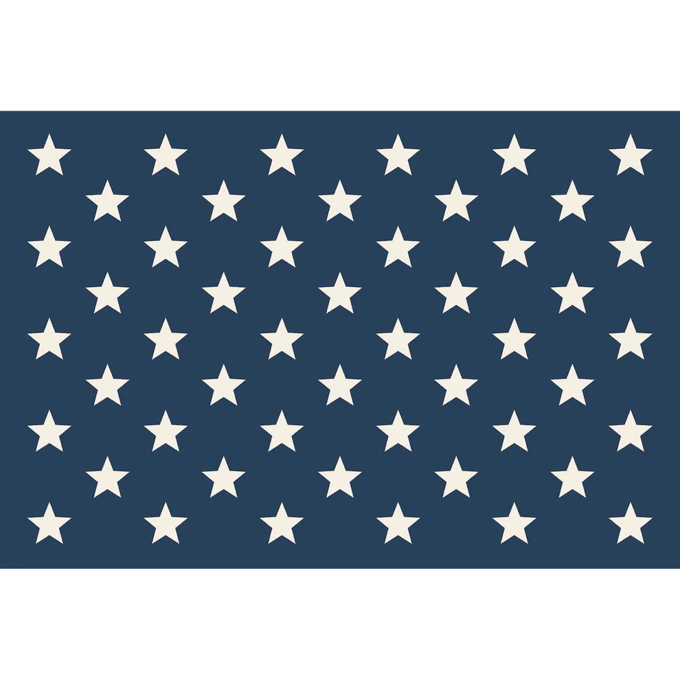 Stars on Blue Placemat - Gaines Jewelers