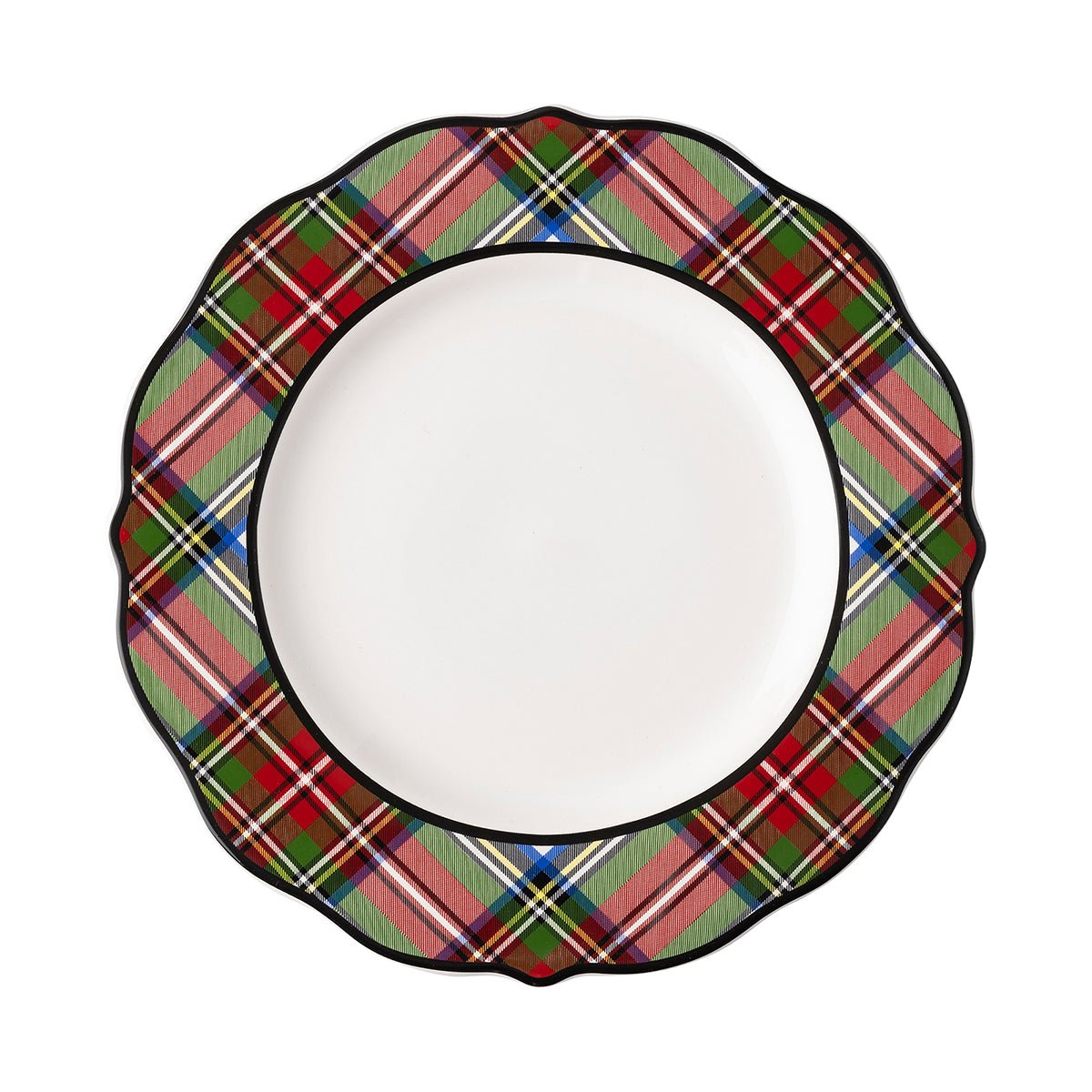 Stewart Tartan Dinner Plate - Gaines Jewelers