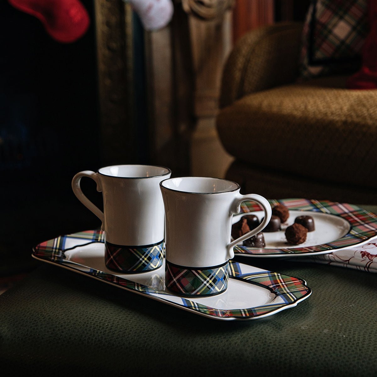 Stewart Tartan Mug - Gaines Jewelers