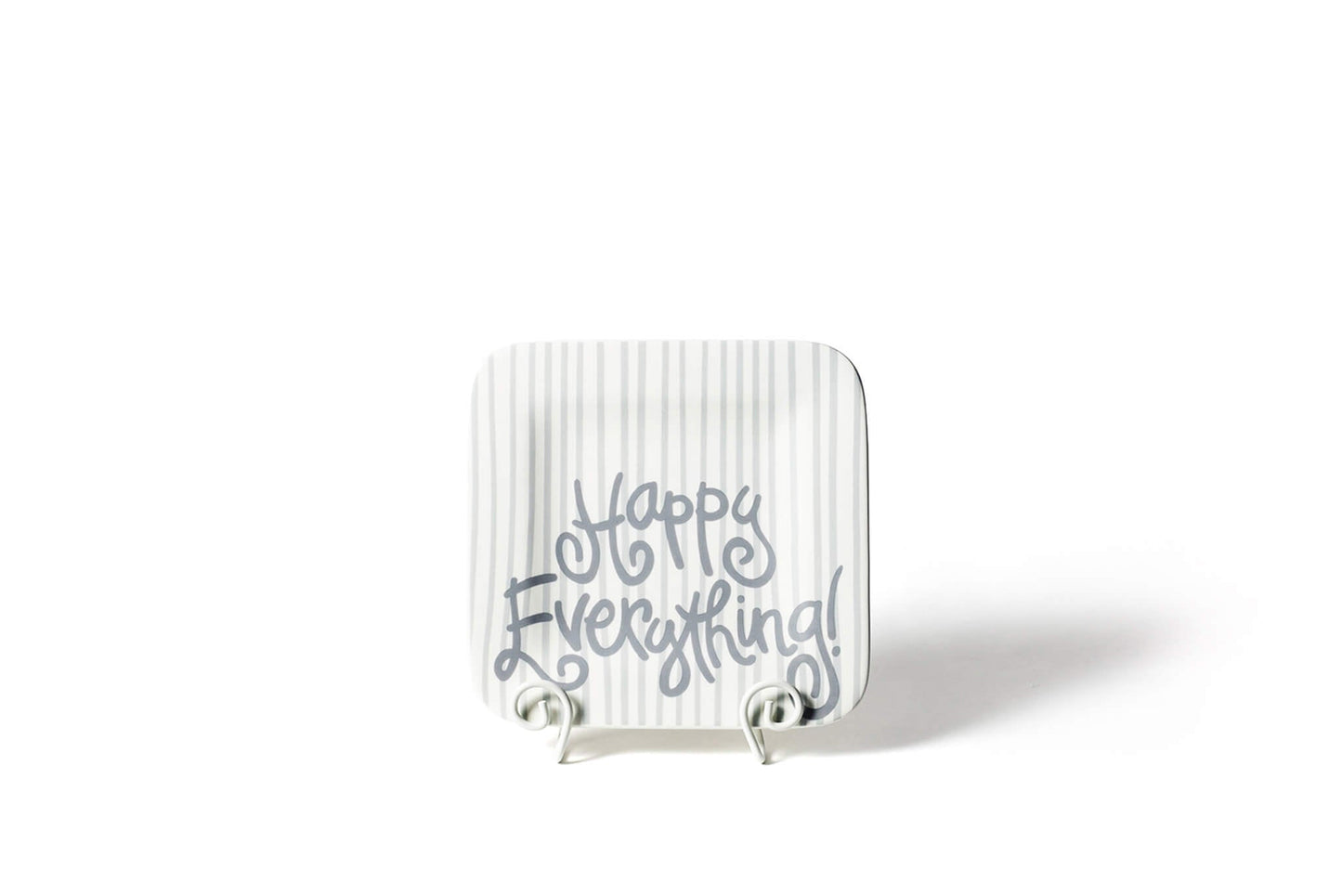 Stone Skinny Stripe Mini Happy Everything! Square Platter - Gaines Jewelers