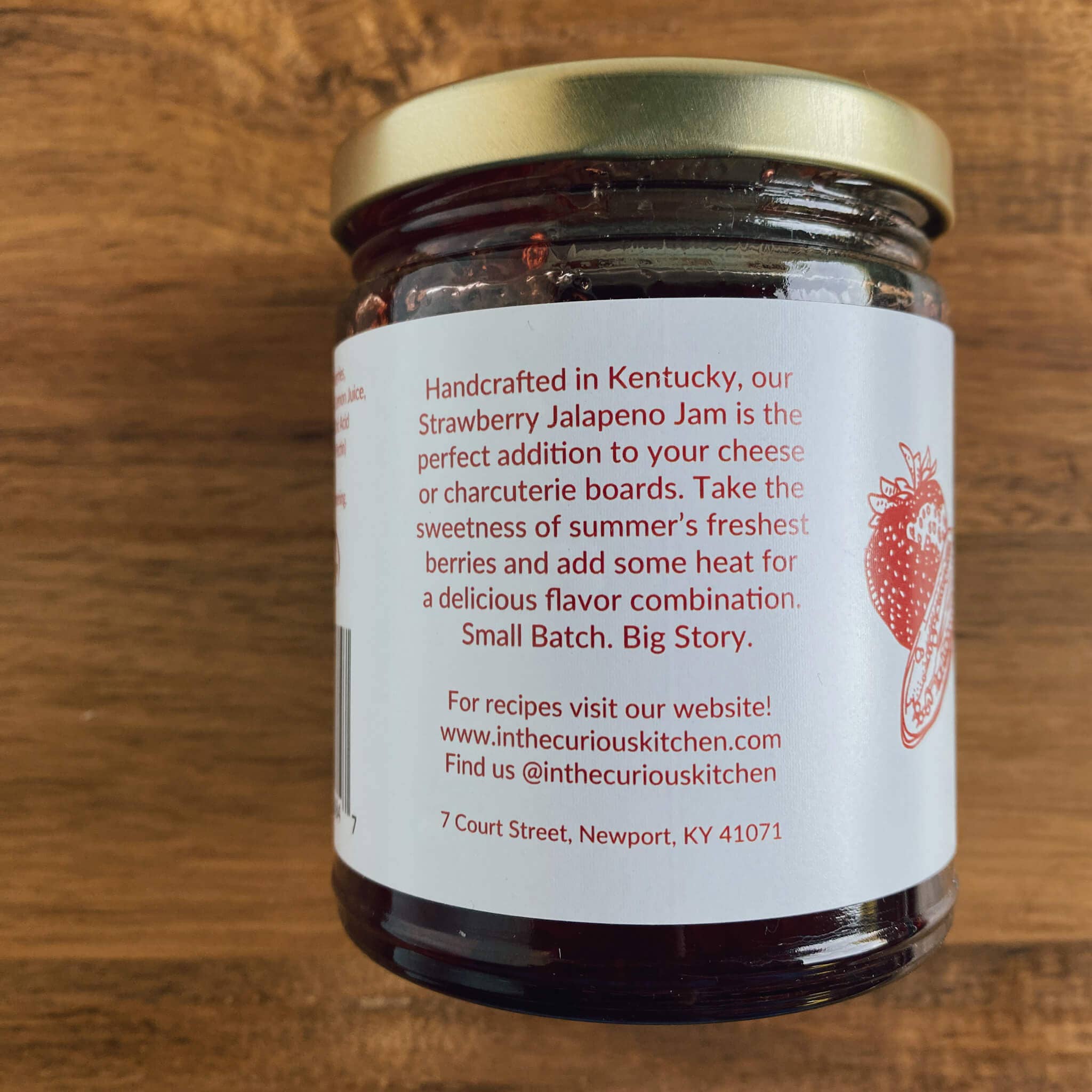 Strawberry Jalapeño Jam - Gaines Jewelers