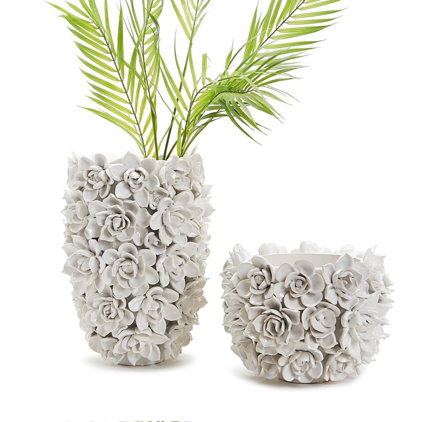 Succulents Ceramic Planter/Vase - Gaines Jewelers