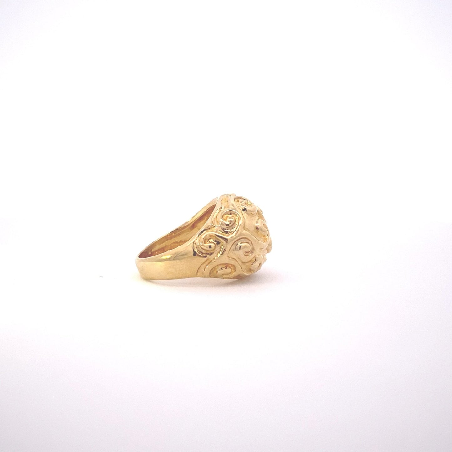 Swirl Design Dome Ring - Gaines Jewelers