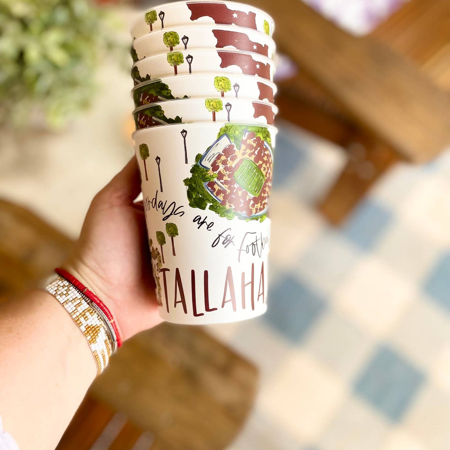 Tallahassee Reusable Party Cups - Gaines Jewelers