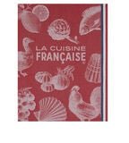 Tea Towel Gastronomie Red - Gaines Jewelers