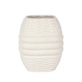 Tessere Basketweave Large Vase - Gaines Jewelers