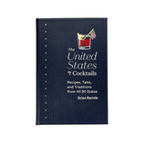 The United States Of Cocktails Navy Bonded Leather - Gaines Jewelers