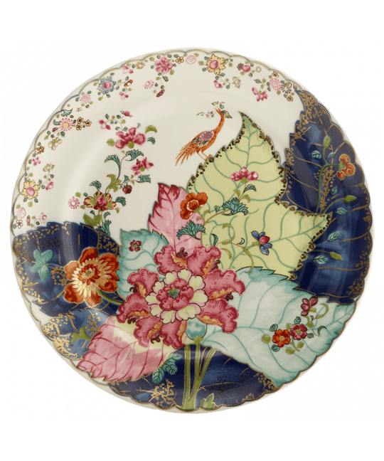 TOBACCO LEAF DINNER PLATE - Gaines Jewelers