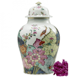 Tobacco Leaf Large Ginger Jar - Gaines Jewelers