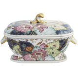 Tobacco Leaf Tureen - Gaines Jewelers