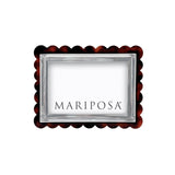 Tortoise Scallop Signature 4x6 Frame - Gaines Jewelers