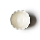 Trifle Bowl Signature White Ruffle - Gaines Jewelers